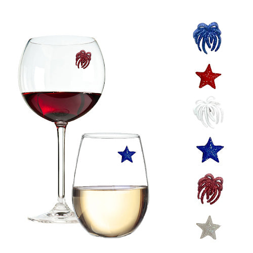 Mardi Gras Wine Glass Charms – Simply Charmed
