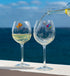 beach fish wine charms