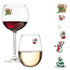 winter wine charms