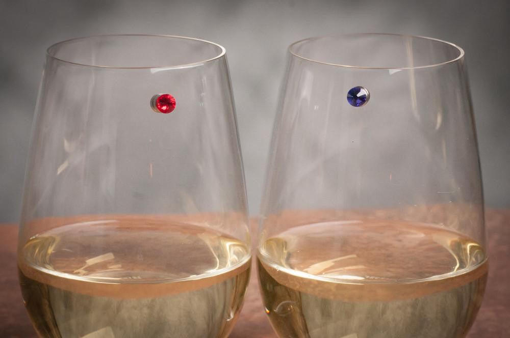 Elements, Swarovski Crystal Wine Charms